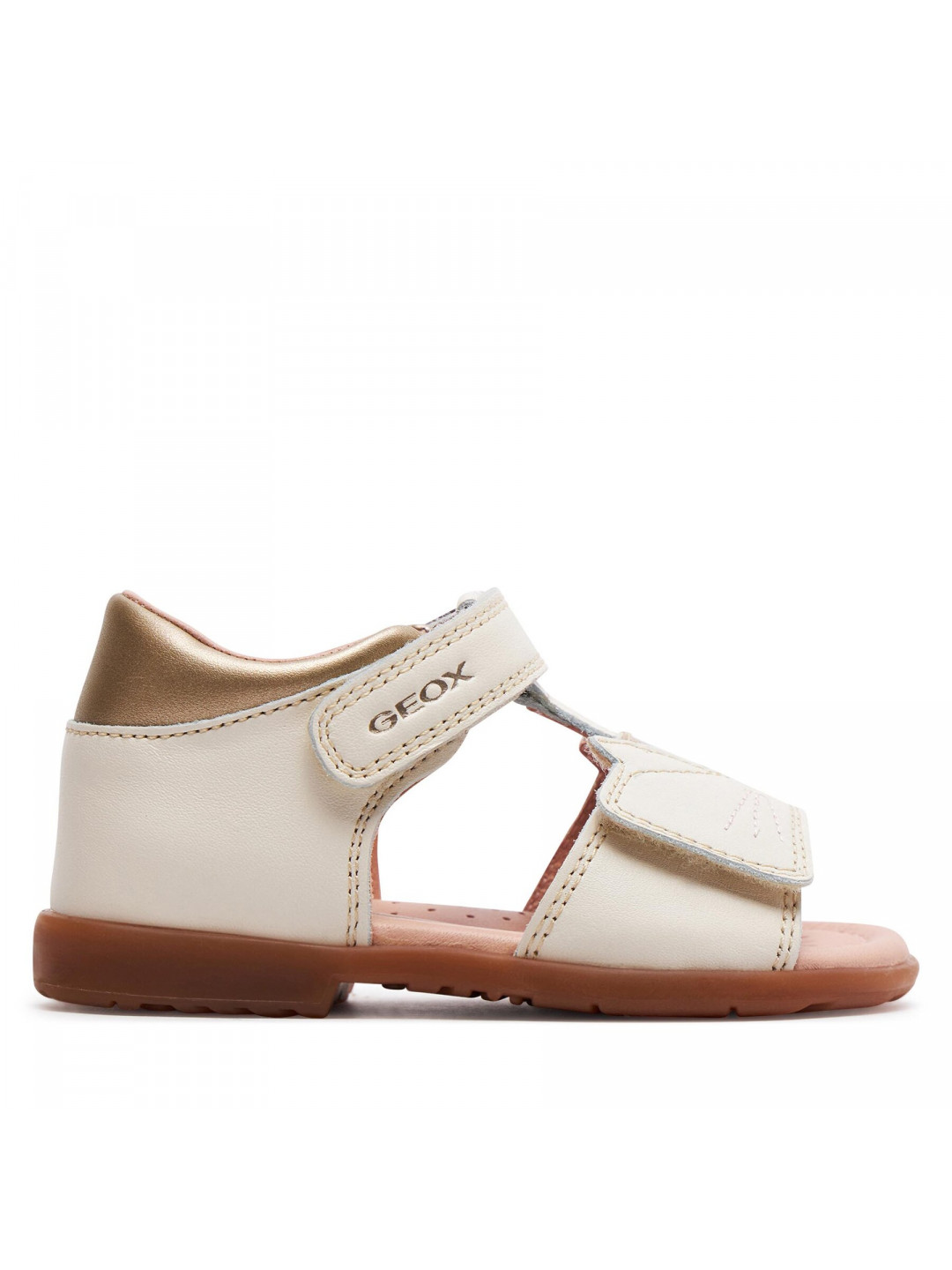 Sandály Geox B Verred B4521A 085NF C1058 S Écru